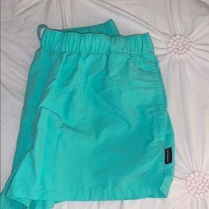 Women’s aqua/teal Patagonia shorts